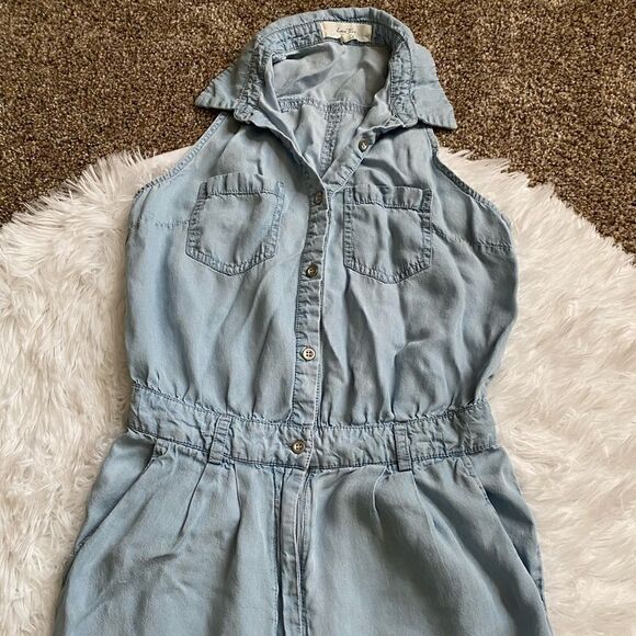 Love Tree Tencel Pants Jumpsuit Womens Size Small - Picture 6 of 13